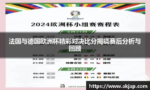 法国与德国欧洲杯精彩对决比分揭晓赛后分析与回顾
